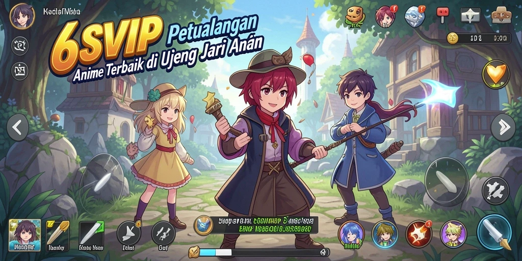 Pengalaman gameplay seru dalam dunia Anime yang penuh warna.
