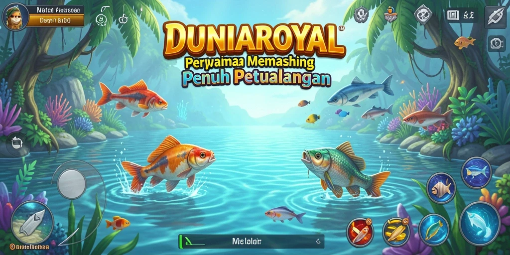 Tangkapan besar dalam gameplay DUNIAROYAL yang seru dan mendebarkan.