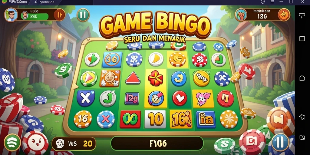 Tampilan gameplay FW66 yang menarik dengan suasana Bingo yang seru.
