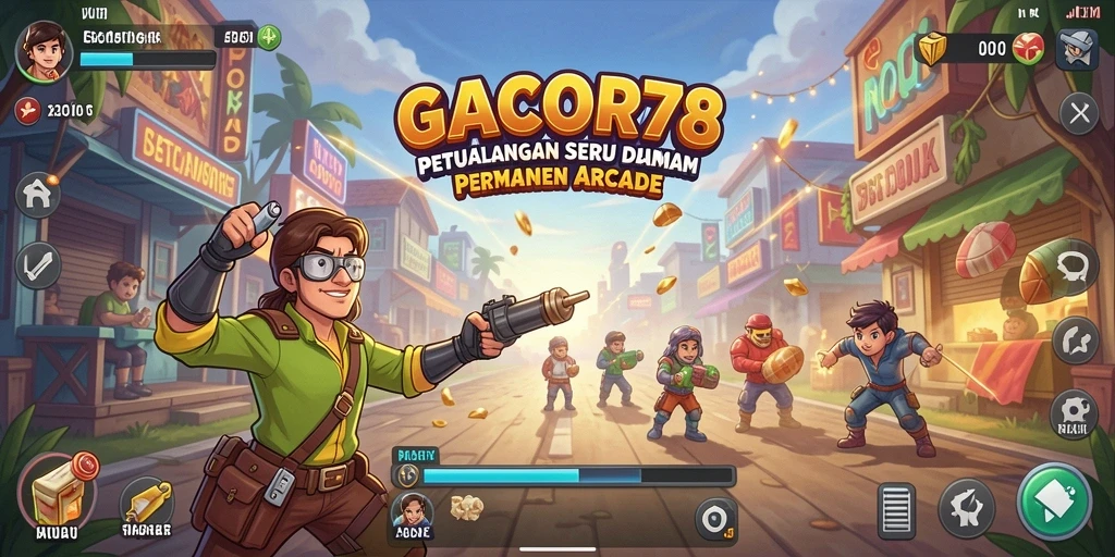 Tampilan gameplay GACOR78 yang mendebarkan dan penuh tantangan.