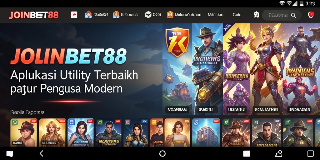 Tampilan utama JOINBET88 dengan fitur pengelolaan tugas yang intuitif.