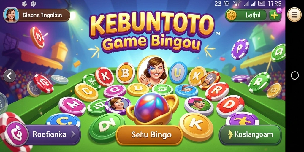 Tampilan menarik KEBUNTOTO saat bermain Bingo dengan teman.