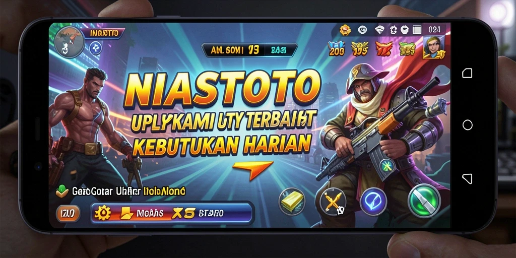 Tampilan aplikasi NIASTOTO yang menarik dan fungsional.