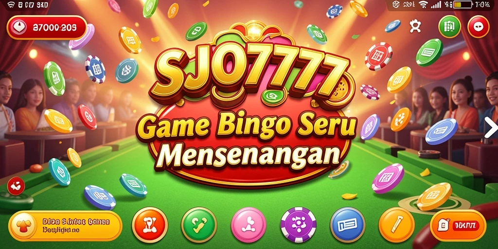 Tampilan menarik dari gameplay Bingo SJO777 yang seru.